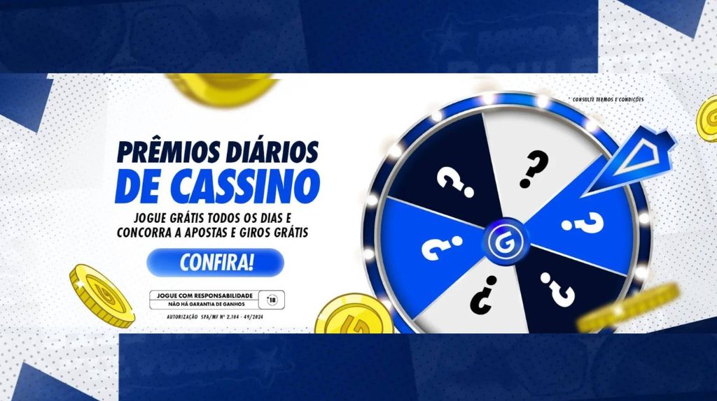 A roleta do Giro da Fortuna da Geral Bet, com os diversos prêmios que podem ser ganhos a cada giro.