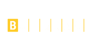Logo da BGaming, desenvolvedora de slots e jogos de mesa para cassinos online.