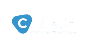 Logo da Caleta Gaming, desenvolvedora brasileira de software iGaming e jogos de cassino.