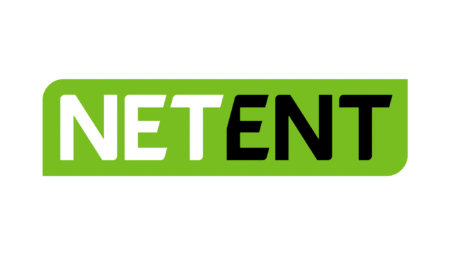 Logo da NetEnt, provedora líder de software iGaming e criadora de slots icônicos.