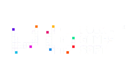 Logo da PG Soft, desenvolvedora de software iGaming especializada em slots mobile-first.