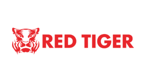 Logo da Red Tiger Gaming, desenvolvedora de software iGaming e criadora do recurso Jackpot Daily Drop.