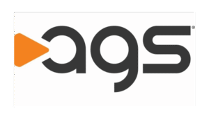 Logo do provedor de software de cassino online AGS.